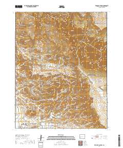 Red Rock Canyon 2019 topographic map thumbnail