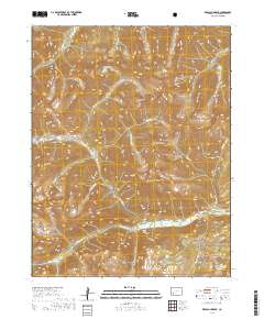 Redcloud Peak 2019 topographic map thumbnail