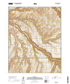 Redvale 2019 topographic map thumbnail