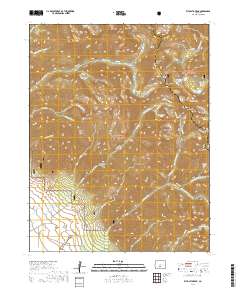 Rito Alto Peak 2019 topographic map thumbnail