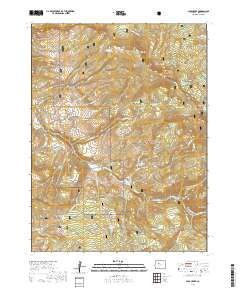Lava Creek 2019 topographic map thumbnail