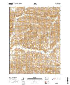Lay SE 2019 topographic map thumbnail