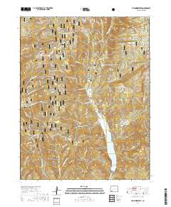 Lemon Reservoir 2019 topographic map thumbnail