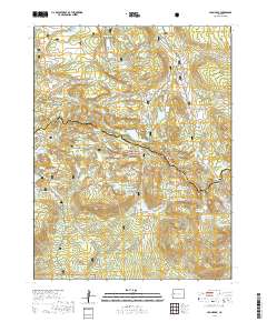 Leon Peak 2019 topographic map thumbnail