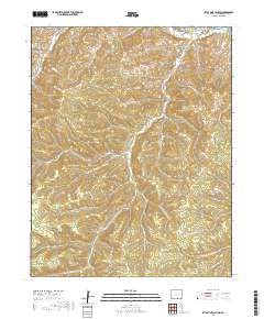Little Pine Canyon 2019 topographic map thumbnail