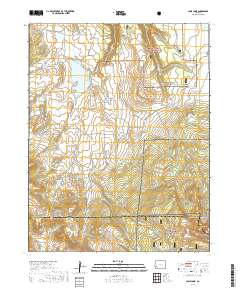 Lone Cone 2019 topographic map thumbnail