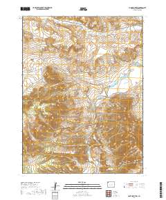 Lone Mountain 2019 topographic map thumbnail