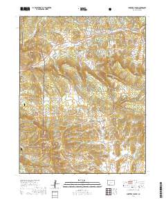 Lonetree Canyon 2019 topographic map thumbnail