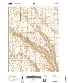 Long Creek 2019 topographic map thumbnail