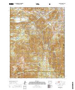 Longs Peak 2019 topographic map thumbnail