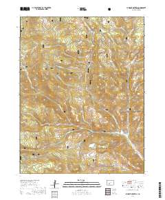 Lookout Mountain 2019 topographic map thumbnail