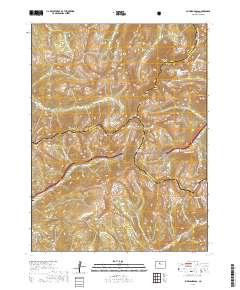Loveland Pass 2019 topographic map thumbnail