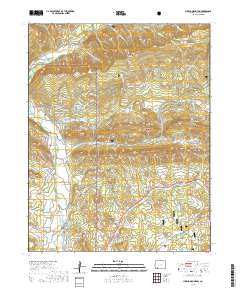 Ludwig Mountain 2019 topographic map thumbnail