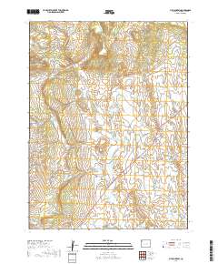M F Mountain 2019 topographic map thumbnail