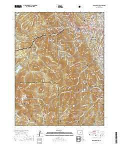 Manitou Springs 2019 topographic map thumbnail