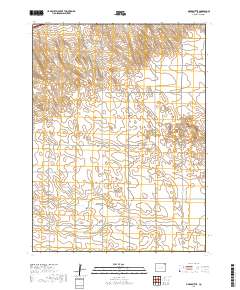 Marks Butte 2019 topographic map thumbnail