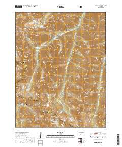 Maroon Bells 2019 topographic map thumbnail