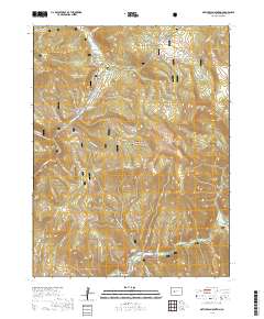 Matchless Mountain 2019 topographic map thumbnail