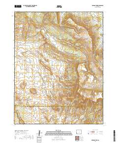 McKenna Peak 2019 topographic map thumbnail