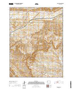 Mellen Hill 2019 topographic map thumbnail