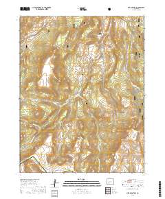 Mesa Mountain 2019 topographic map thumbnail