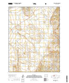 Milligan Lakes 2019 topographic map thumbnail