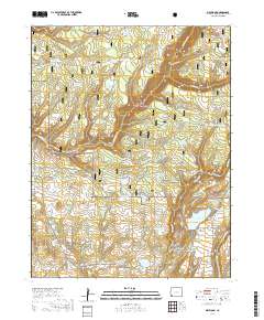 Millwood 2019 topographic map thumbnail