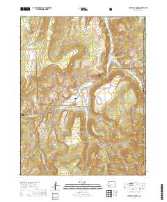 Mineral Mountain 2019 topographic map thumbnail