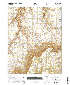 Miners Peak 2019 topographic map thumbnail