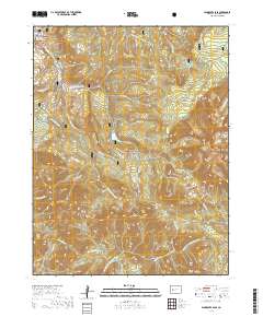 Minnesota Pass 2019 topographic map thumbnail