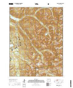 Monarch Lake 2019 topographic map thumbnail