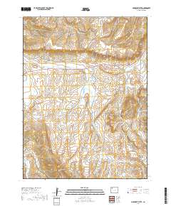 Monument Butte 2019 topographic map thumbnail