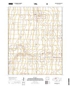 Moore Draw NW 2019 topographic map thumbnail