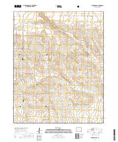 Moore Draw SE 2019 topographic map thumbnail