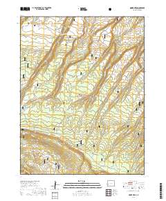 Moore Mesa 2019 topographic map thumbnail
