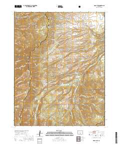 Mosca Pass 2019 topographic map thumbnail