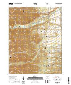 Mount Antero 2019 topographic map thumbnail