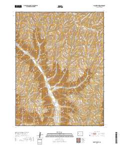 Mount Blaine 2019 topographic map thumbnail