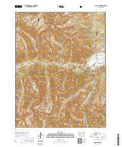 Mount Elbert 2019 topographic map thumbnail