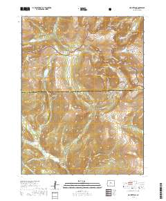 Mount Blue Sky 2019 topographic map thumbnail