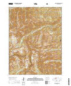 Mount Harvard 2019 topographic map thumbnail