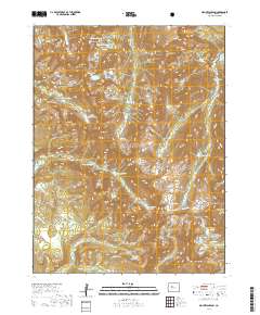 Mount Jackson 2019 topographic map thumbnail