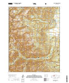 Mount Massive 2019 topographic map thumbnail