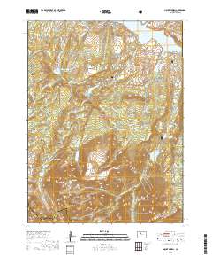 Mount Powell 2019 topographic map thumbnail