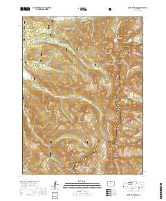 Mount Richthofen 2019 topographic map thumbnail