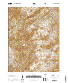 Mount Tyndall 2019 topographic map thumbnail