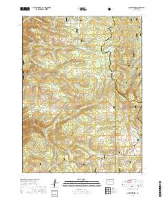 Mount Werner 2019 topographic map preview
