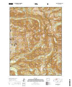 Mount Zirkel 2019 topographic map thumbnail