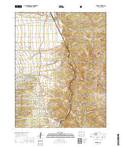 Nathrop 2019 topographic map thumbnail