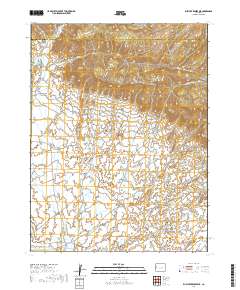 Ruby Lee Reservoir 2019 topographic map thumbnail